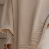 Élodie | Pull oversize en mélange de laine