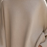 Élodie | Pull oversize en mélange de laine