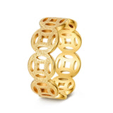 Bague Ella à motif classique | Or