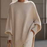 Élodie | Pull oversize en mélange de laine