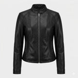 Valentina Moreau | Veste aspect cuir sur mesure pour femme