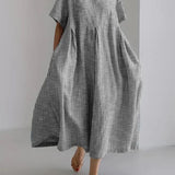 Robe d'été fleurie Bianco