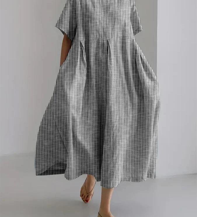 Robe d'été fleurie Bianco