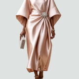 Robe longue élégante en satin Lona™
