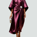 Robe longue élégante en satin Lona™