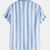 Chemises à larges rayures