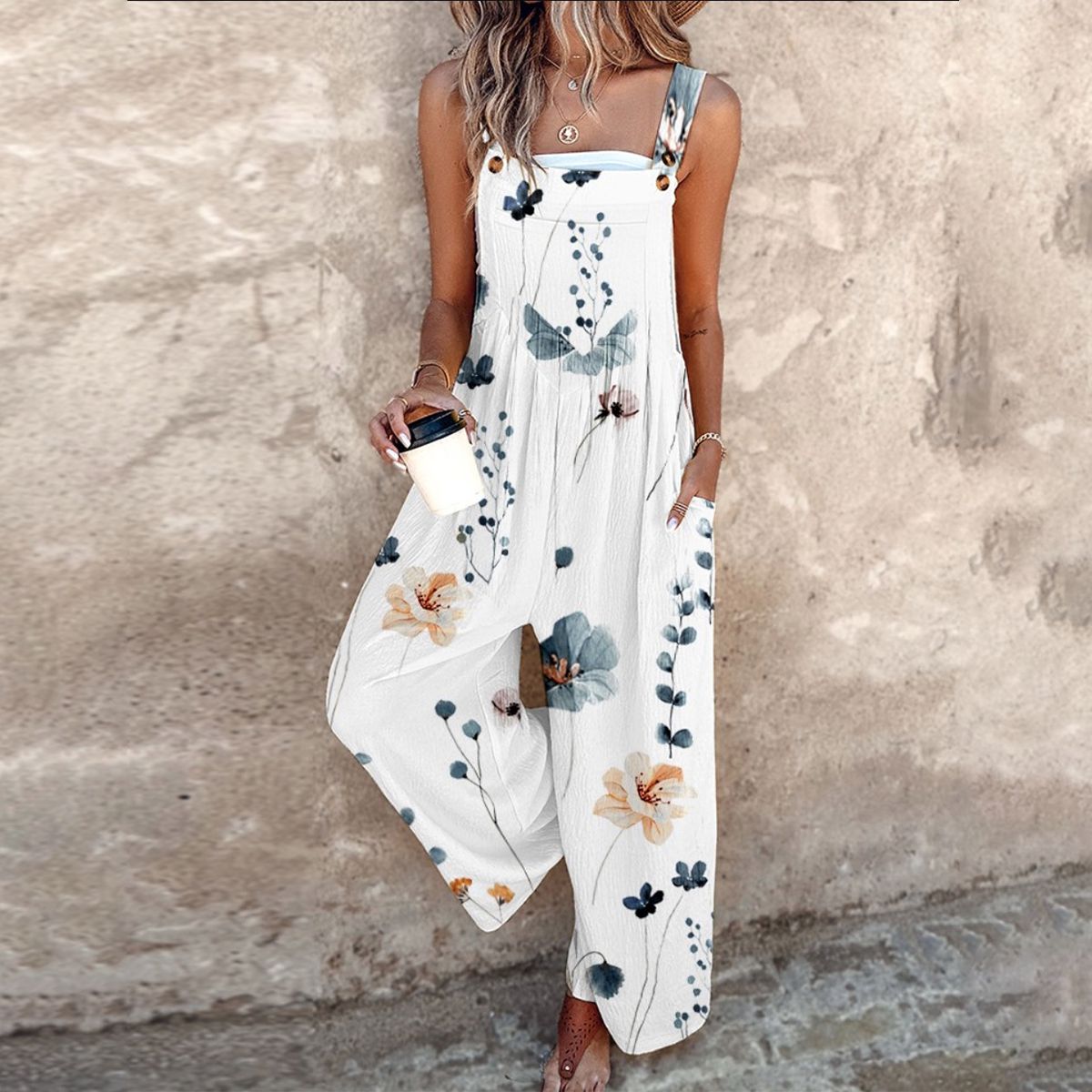 Combinaison jambes larges Resort