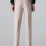 Polo à fermeture éclair contrastée et pantalon fuselé coupe slim