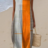 Robe midi bicolore May™