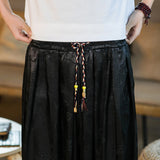 Pantalon sarouel ample pour homme à motif dragon Buddha Stones avec poches