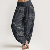 Pantalon sarouel en coton Mountain Moon