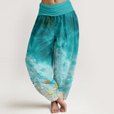 Pantalon sarouel en coton Ocean