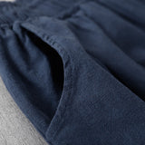 Pantalon sarouel décontracté uni pour femme avec poches Buddha Stones