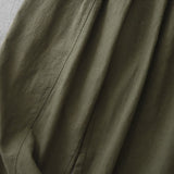 Pantalon sarouel décontracté uni pour femme avec poches Buddha Stones