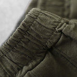 Pantalon sarouel décontracté uni pour femme avec poches Buddha Stones