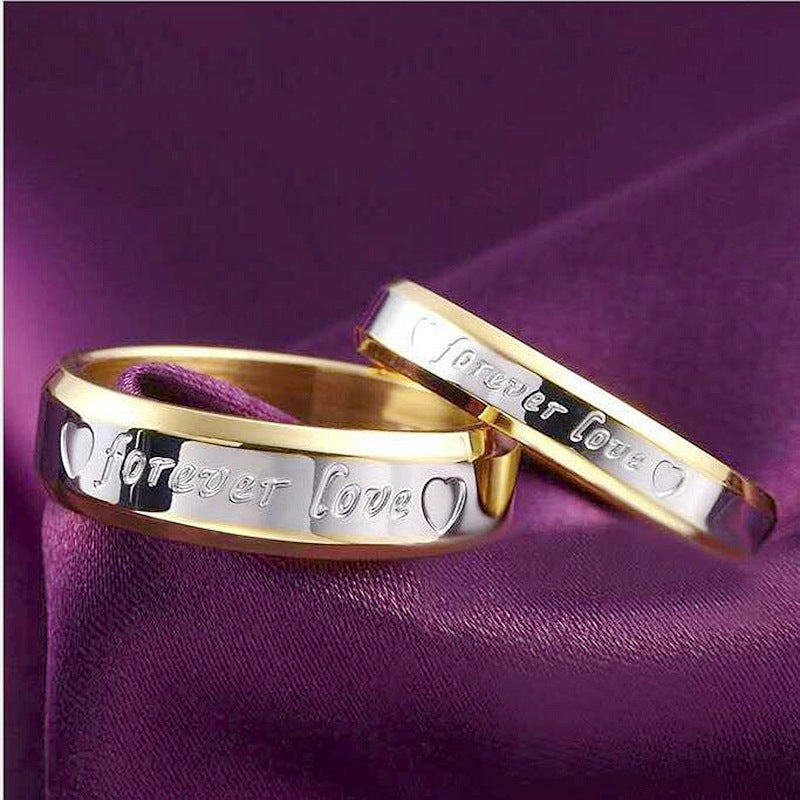 Bague de couple Forever Love | Or