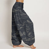Pantalon sarouel en coton Mountain Moon