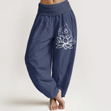 Pantalon harem OM Blooming Lotus