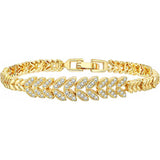 Bracelet de tennis Everleaf | Or