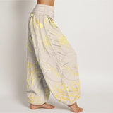 Pantalon sarouel en coton Lotus Koi