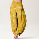 Pantalon sarouel en coton Lotus Koi