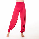 Pantalon de yoga et de danse style sarouel en modal uni Buddha Stones