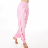Pantalon de yoga et de danse style sarouel en modal uni Buddha Stones