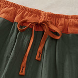 Pantalon harem décontracté de printemps pour femme, en coton uni, avec cordon de serrage et poches, Buddha Stones