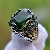 Klara Emerin Ring | Or mélangé