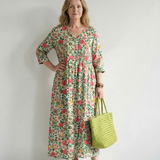 Colin | Robe midi à imprimé fleuri