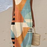 Robe midi géométrique Iris™