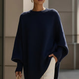 Élodie | Pull oversize en mélange de laine
