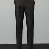 Polo en maille gaufrée à fermeture éclair contrastante et pantalon fuselé coupe slim