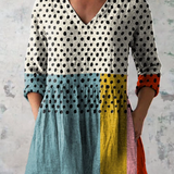 Valerie | Blouse longue avec col en V