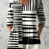 Sophie | Blouse longue à col en V