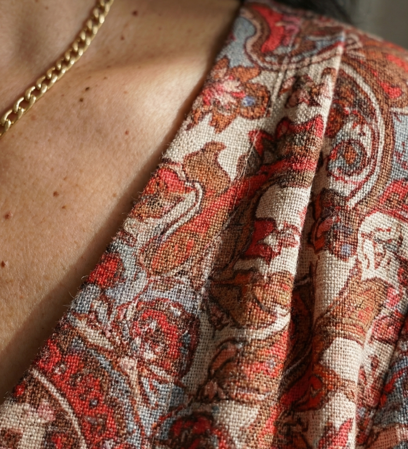 Logan | Robe midi coupe équilibrée