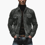 Ethan Calloway | Veste boutonnée texturée pour homme
