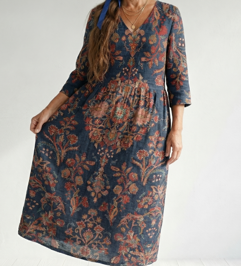 Robe mi-longue | Ivy | Forme douce