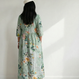 Reid | Robe midi à tenue souple