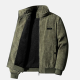 Luca Moretti | Veste zippée côtelée pour homme