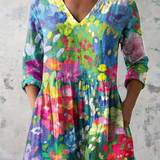 Maelle | Chemisier long col V