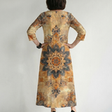 Damon | Robe midi fleurie délicate
