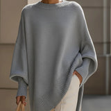 Élodie | Pull oversize en mélange de laine