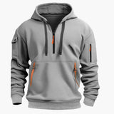 Mason Whitaker | Sweat-shirt à capuche zippé utilitaire pour homme