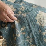 Skye | Robe Midi Fleurie Coupe Douce