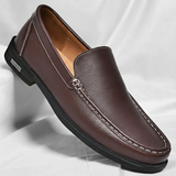 Mocassins en cuir véritable Pelle Italiana