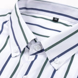 Chemise à rayures à manches longues