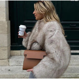 Lumé Rousseau | Manteau de fourrure pour femme