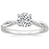 La bague Jane | Or blanc