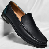 Mocassins en cuir véritable Pelle Italiana